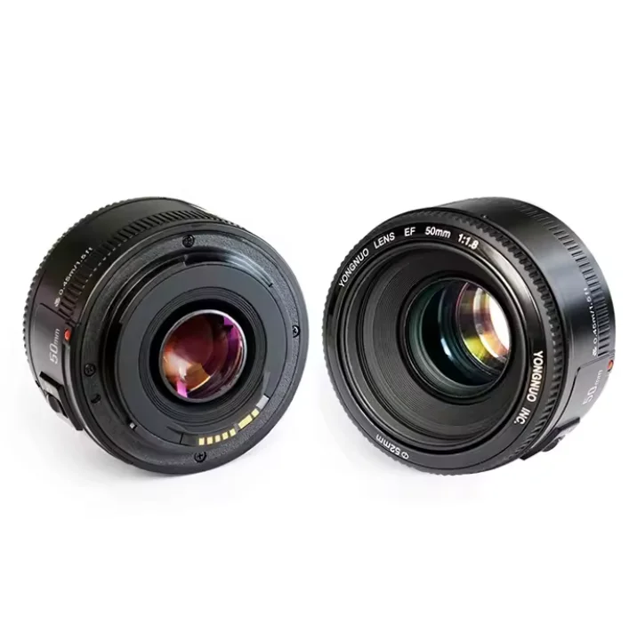 For Canon EF Camera Lens YONGNUO YN 50 mm F1.8 MF YN 50mm F/1.8 AF Lens Aperture Focus for CANON D5300 D5200 DSLR Cameras - Image 5