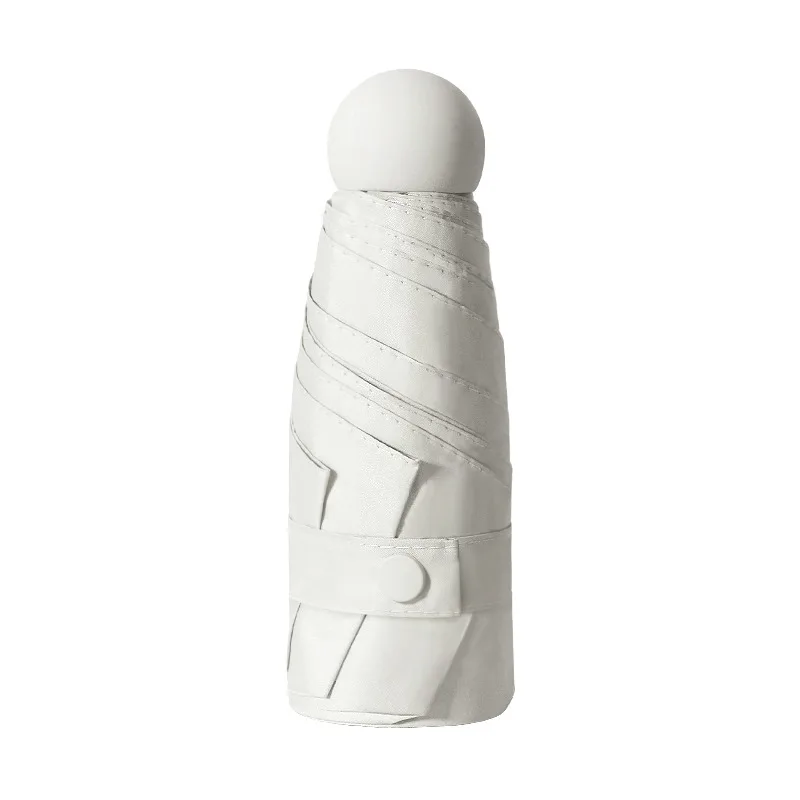 

Small and portable sunshade and rain dual-purpose, women's sunscreen and UV protection 50% off capsule umbrella