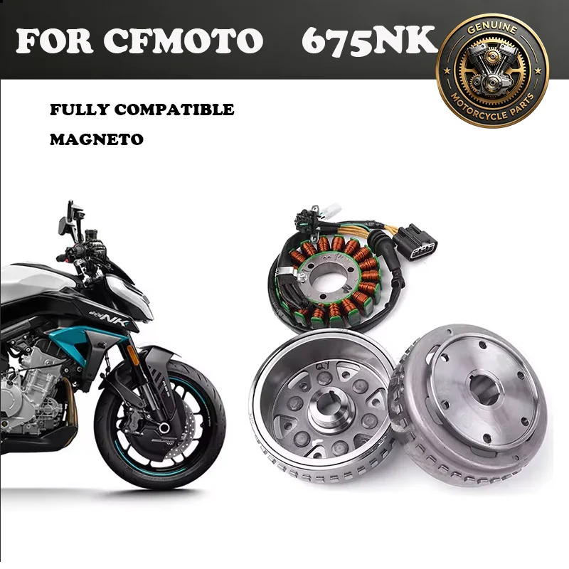 Estator y Rotor Magnético para CFMOTO 675NK CF650-11, Estator de Motor Magnético, Accesorios para Motocicleta, Piezas Originales