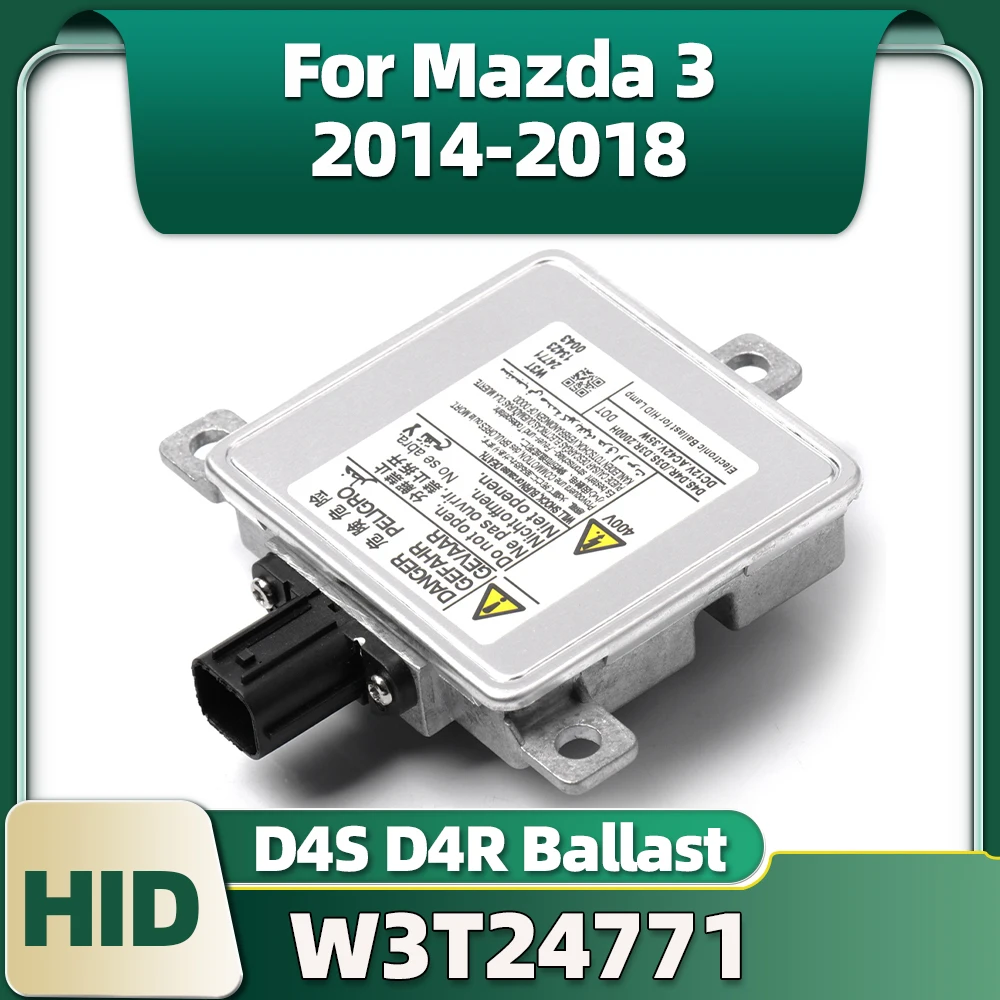 

W3T24771 HID Xenon D3S D3R D4S D4R Ballast 8301C770 Control Unit W3T21571 W3T22371 For Mazda 3 2014 2015 2016 2017 2018