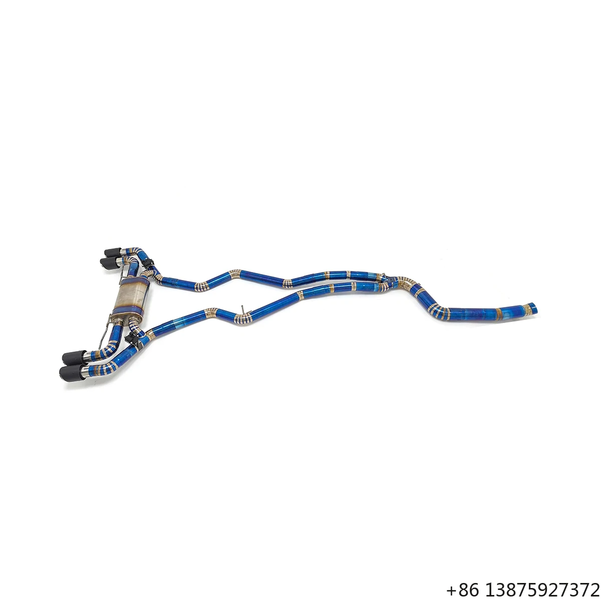 

Ecnal for 2018-2023 G22 M440i B58 3.0T 101mm Carbon Fiber Tail Titanium Alloy Valve Exhaust System