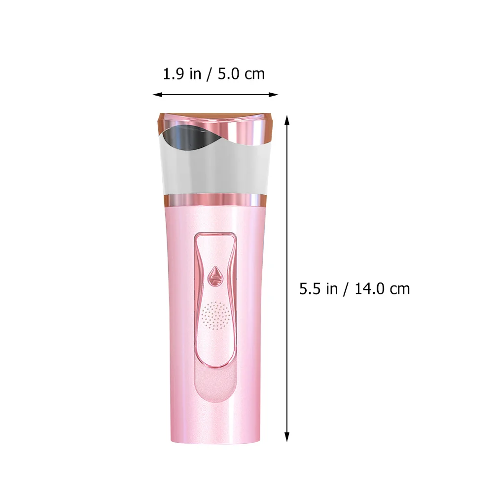 

1Set Handy Nano Facial Mister Portable Moisturizing Face Mist Sprayer USB Charging Large Tank Travel Camping