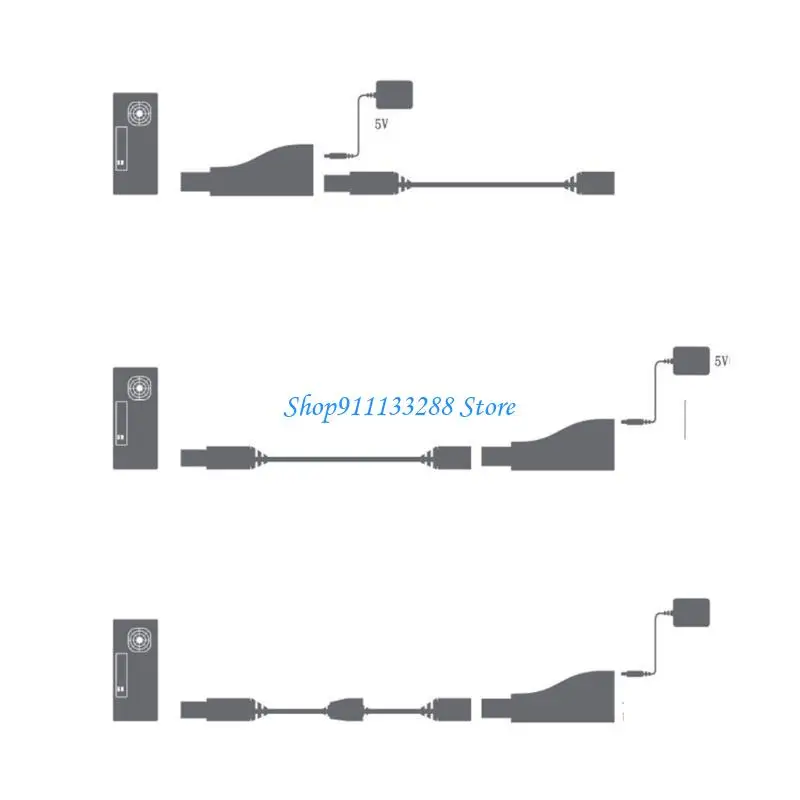 G88D High Speed 2.0 Powered Hub USB HUB Adapter Amplifier for Computer WLAN Card