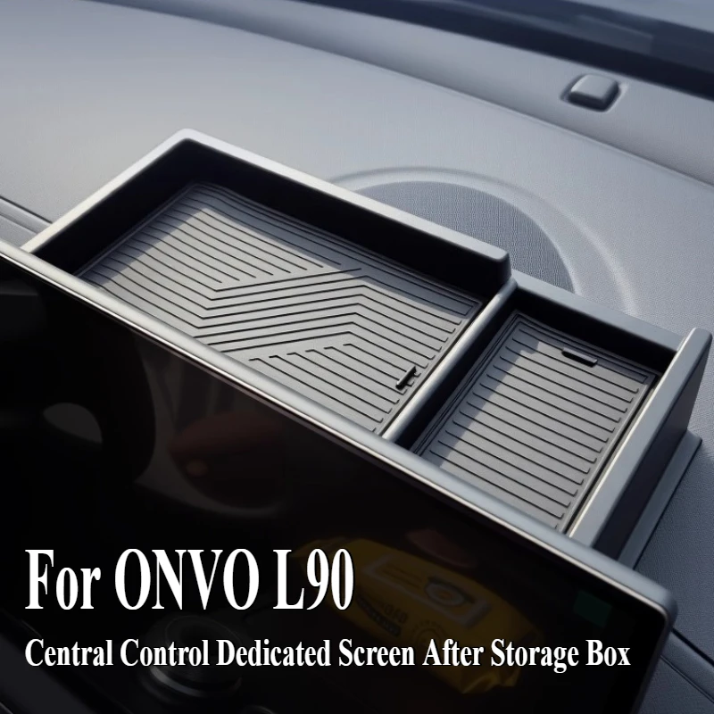 

Для NIO ONVO L90 специальный экран с центральным управлением после ящика для хранения, модифицированные аксессуары для салона автомобиля