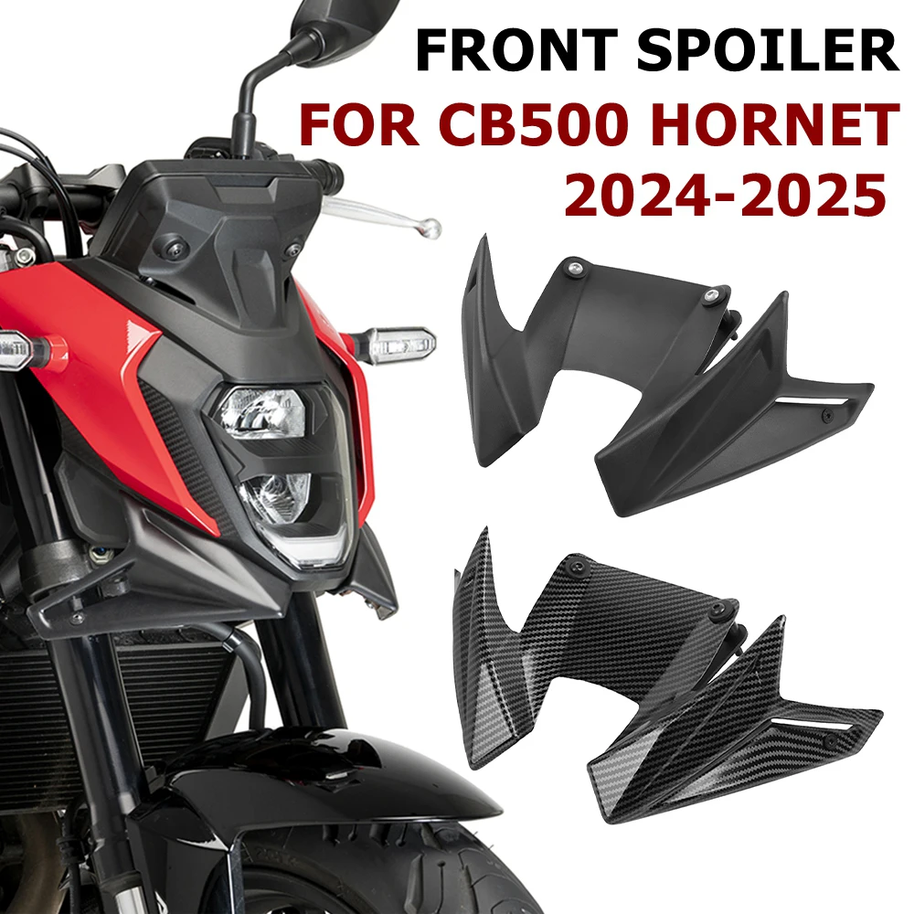 

Motorcycle Front Aerodynamic Downforce Spoiler For Honda CB500R CB500 Hornet 2024-2025 Naked Frontal Spoilers Wing Deflector