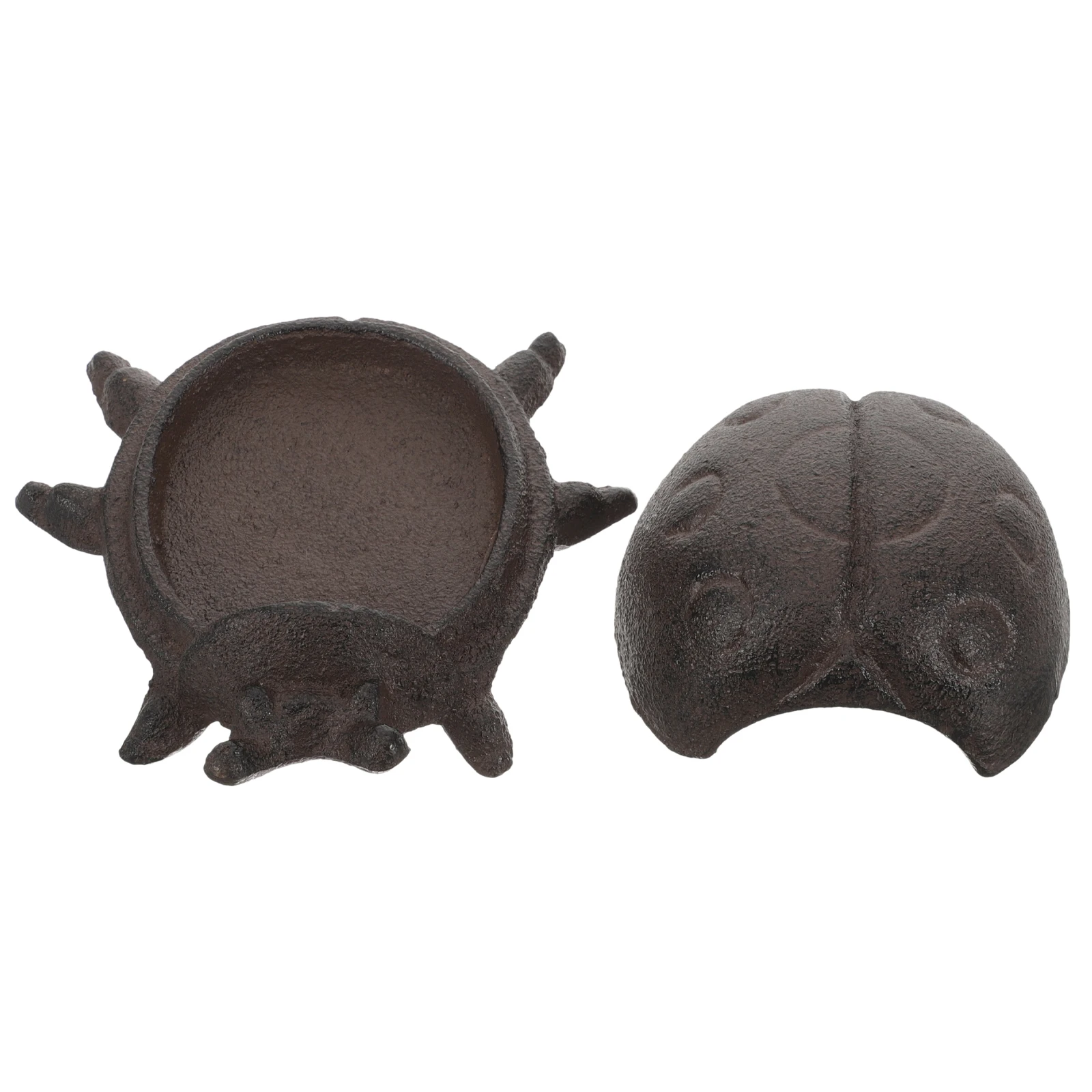 

Key Box Storage Hider Outdoor Decorative Ladybug Metal Key Hider Wall Mount Hidden Holder Vintage Garden Security Place Hide