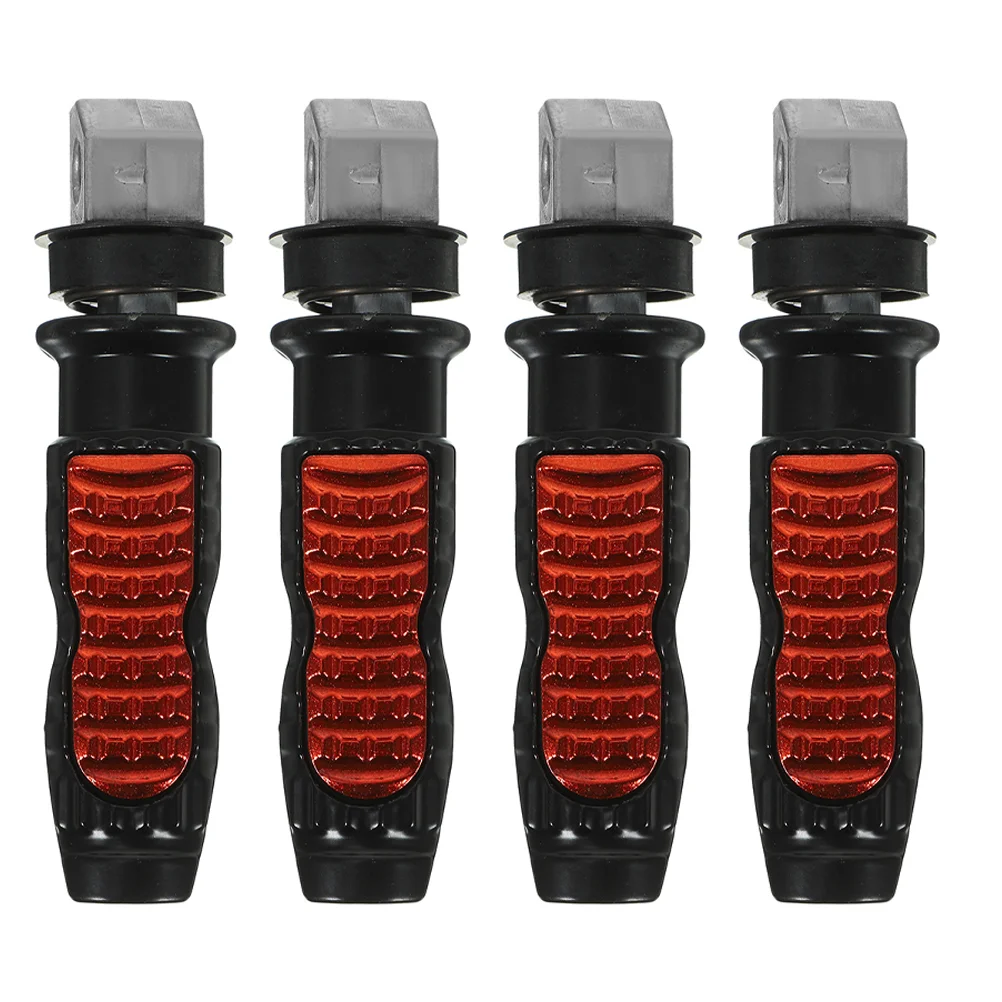 

2 Pairs Rear Pedal Footrest Motorcycle Rear Footrest Peg for Aluminum Alloy Accessory Pegs