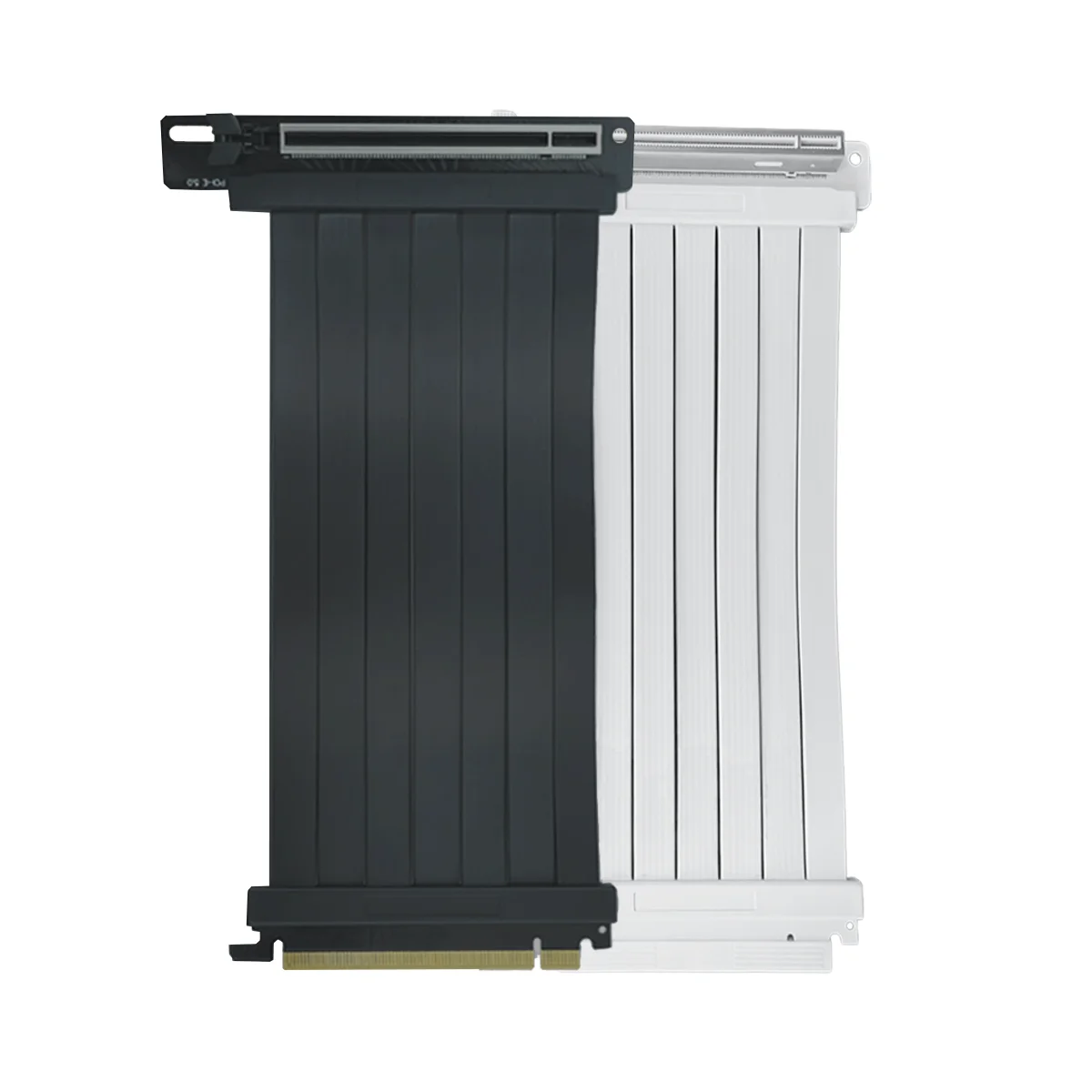 TUMMASTER 컴퓨터 그래픽 카드 어댑터 케이블 PCIE5.0 16X 소프트 하이 쉴딩 90도 200MM GPU 연장 케이블 PC용