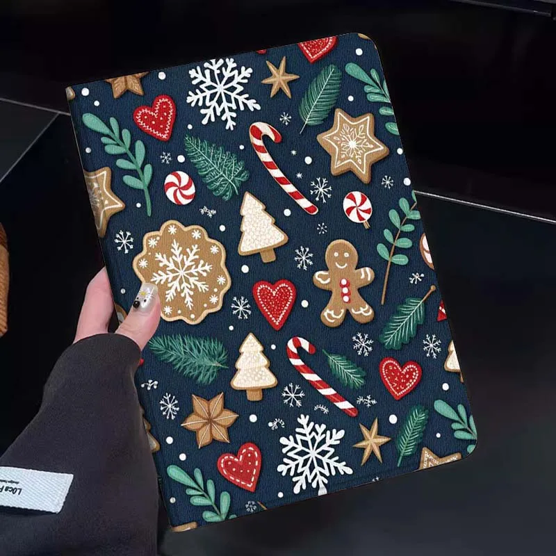 

Cartoon Christmas Pattern Design Tablet Case For Huawei Honor MatePad MediaPad Air 5 6 7 11 V6 V7 V8 V9 X9 X8 T10 T10s C5e T5