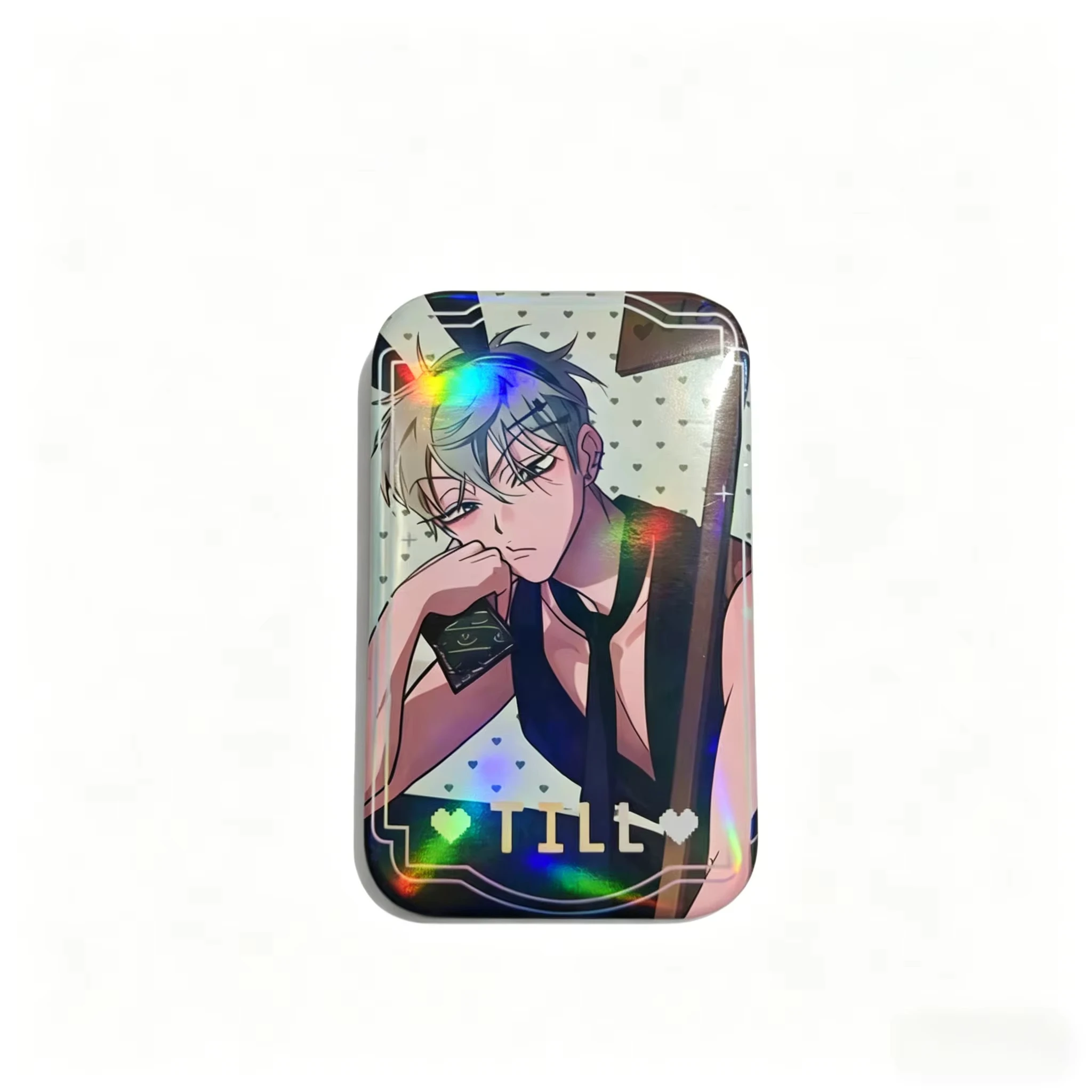 1/6Pcs/Set 3rd Anniversary Korean Manga Alien Stage Mizi Sua Ivan Till Hyuna Luka Rectangle Brooch Pin Cosplay Badge Decoration