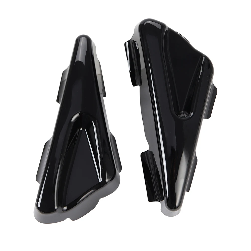 1 Pair Motorcycle ABS Plastic Tank Side Frame Covers Black For Harley V-ROD VRSCDX NIGHT ROD SPECIAL NRS VRSCF MUSCLE 2007-2017