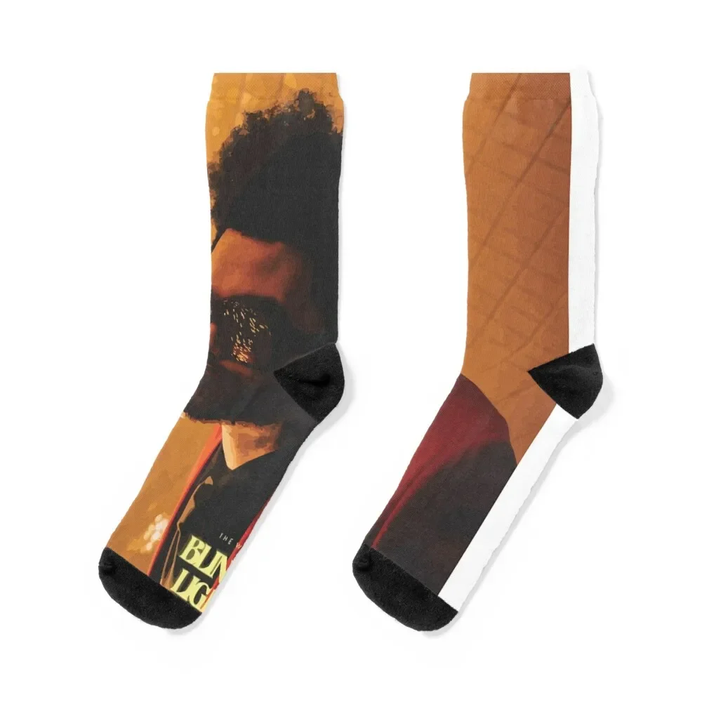 The Weeknd tour Socks Soccer cartoon football Toe sports Women Socks Men's