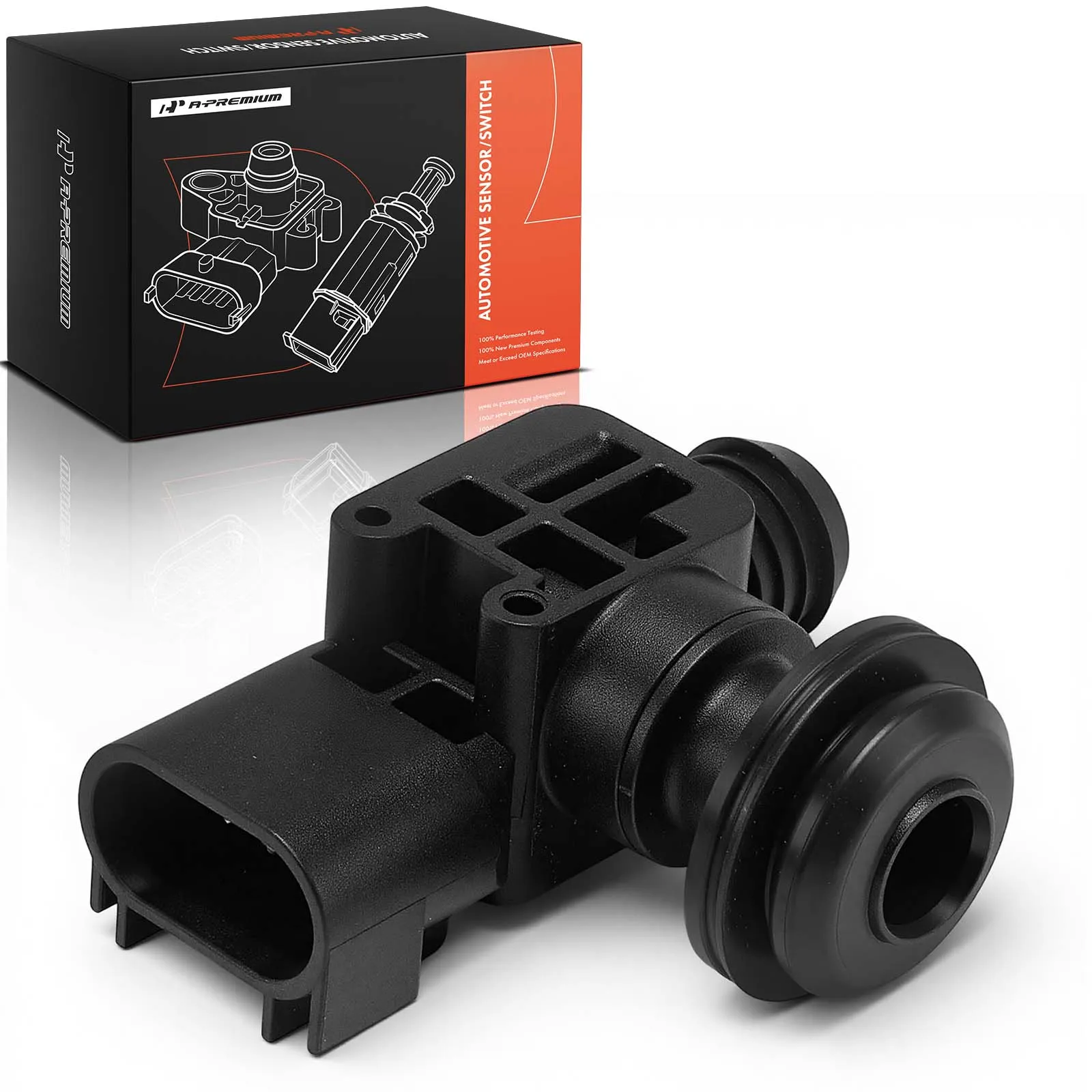 A-Premium Brake Booster Pressure Sensor for Chevrolet Equinox 10-17 Malibu 13-15 Cruze 13-16 Impala 15-16 Trax GMC Terrain 10-17