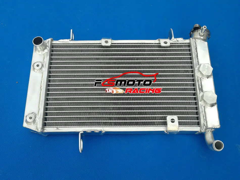 Aluminum Radiator + Fan For SUZUKI LT-Z400 LTZ400 KFX400 DVX400