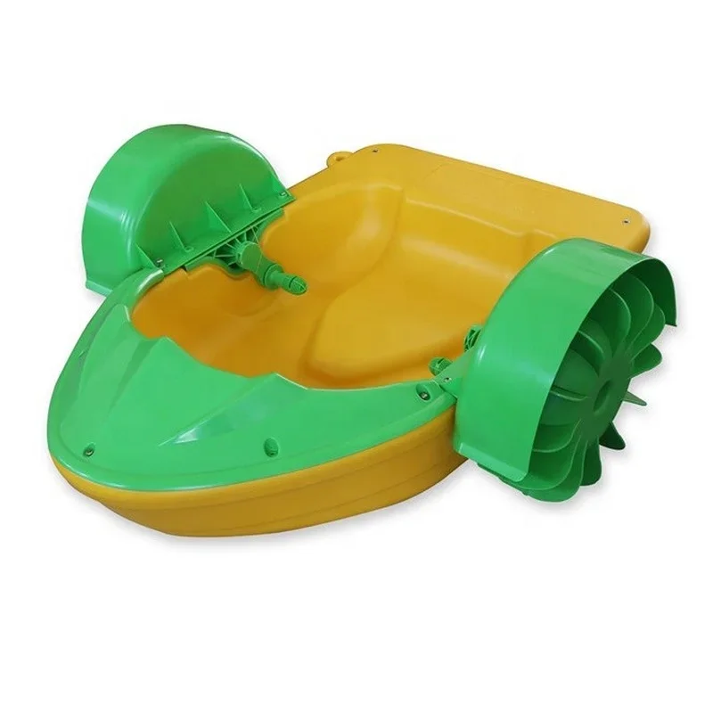 Cheap plastic small hand pedal boat kids economy hand paddle boats