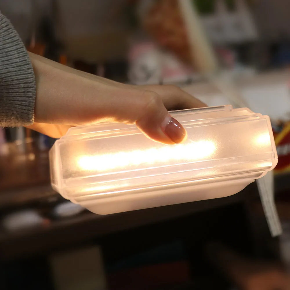 Waterproof Solar Post Light Solar Powered White / Warm Light Solar Column Headlight Lighting Square LED Pillar Cap Lights