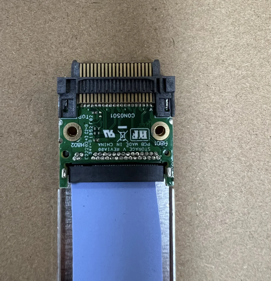 OEM para Dell Latitude 7424 5420 Ruggde m.2 SSD disco rígido Caddy 0HJC3G