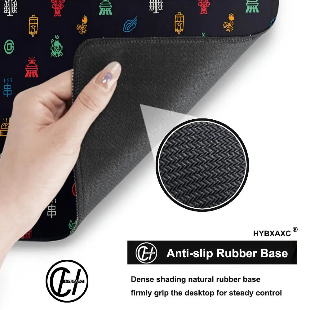 NightLife Gamer Desk Pad Gaming Mats Mouse Pads Mousepad Anime Pc Setup Accessories Computer Table Mat Large Office Xxl Mause