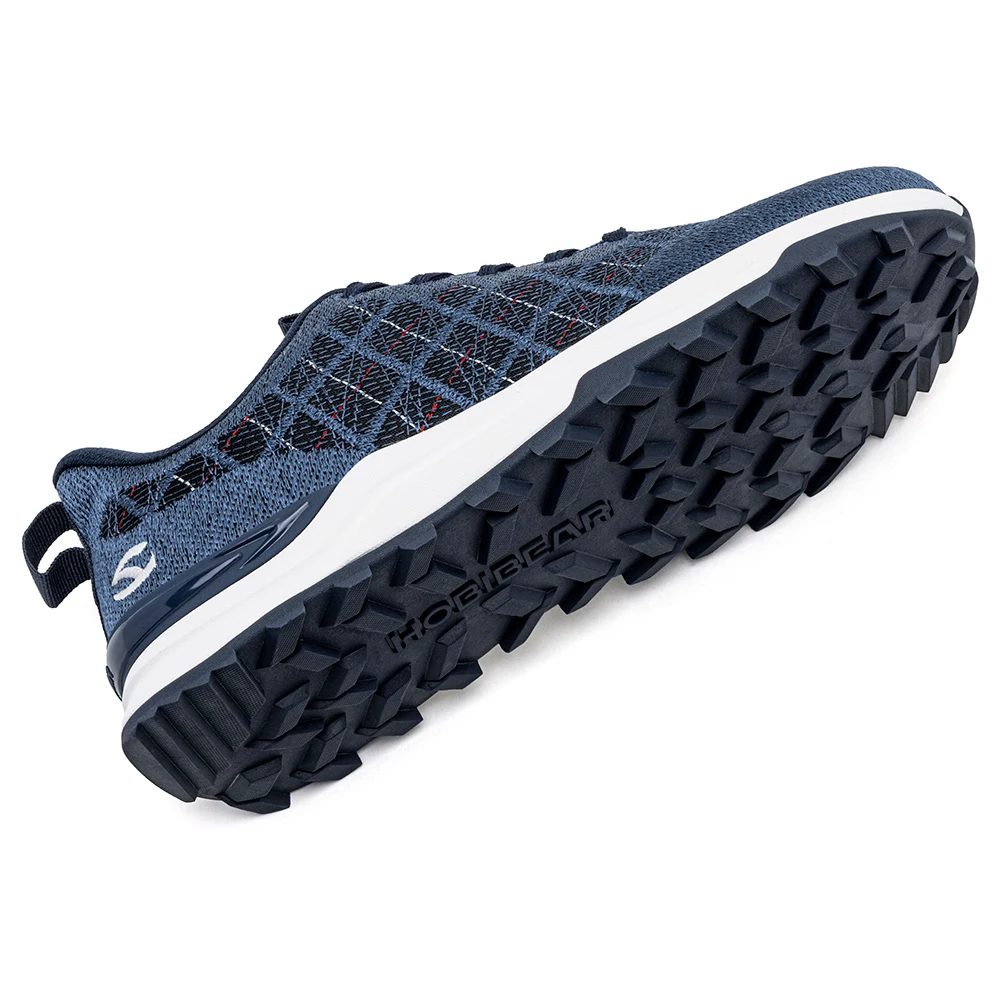HOBIBEAR Unisex Laufschuhe mit breiter Zehenbox, atmungsaktive Mesh-Strick-Sneaker, rutschfeste, leichte Freizeitschuhe zum Joggen – Detail 12