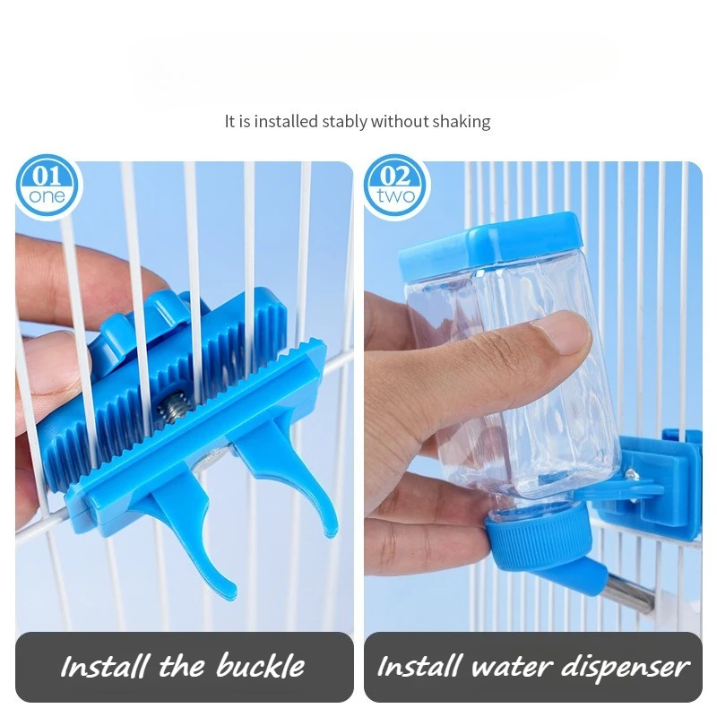 Bird Water Dispenser Parrot Automatic Feeder Feeder for Birds Parrot Bird Cage Accessories для попугаев 1pcs - Image 4