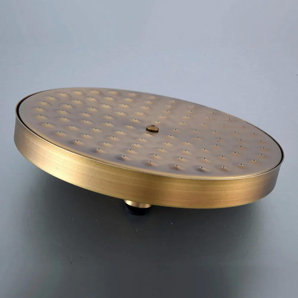 

7,7 дюйма античная латунь круглая Ванна дождь ванная душевая головка аксессуары для ванной комнаты (стандарт 1/2 ") msh240