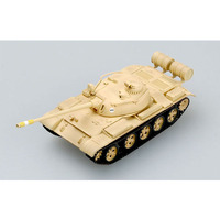 Easymodel 35027 1/72 Iraqi Army T-55 T55 Main Battle Tank Model Finished Military Static Plastic Model Toy Collection or Gift