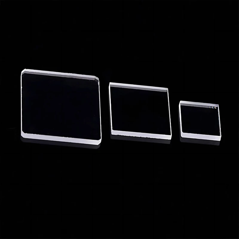 2mm Quartz Square Glass Sheet, High Temperature Resistance, Acid and Alkali Resistance, Ultra-thin, JGS2,length 6mm-100mm
