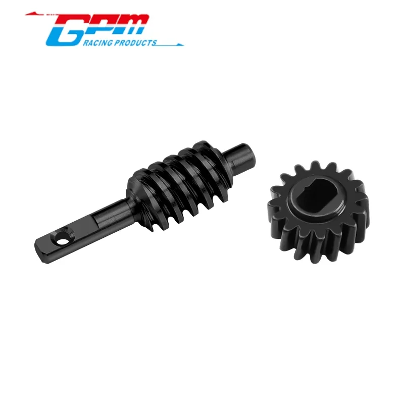 

GPM SCX30/0216TS 1144 STEEL FRONT / REAR RING GEAR, WORM GEAR 2T/16T AXIAL 1/30 SCX30 FORD BRONCO SCX30 JEEP WRANGLER JLU