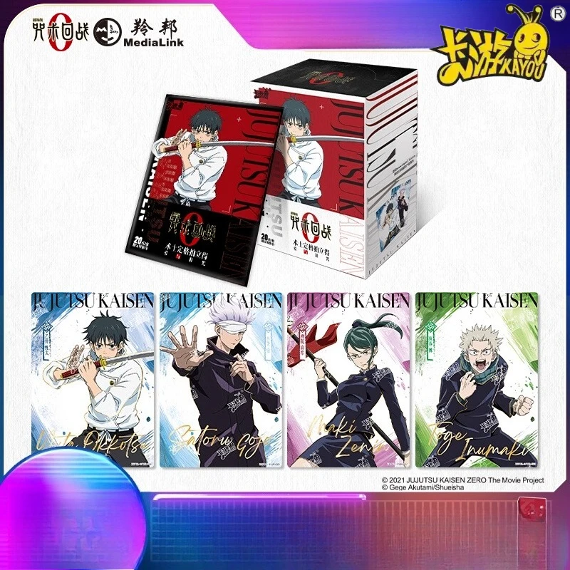 Genuino Kayou Periferico Anime Ufficiale Jujutsu Kaisen Polaroid Card Love & Curse Theme HighLook Carta di Raccolta bidimensionale