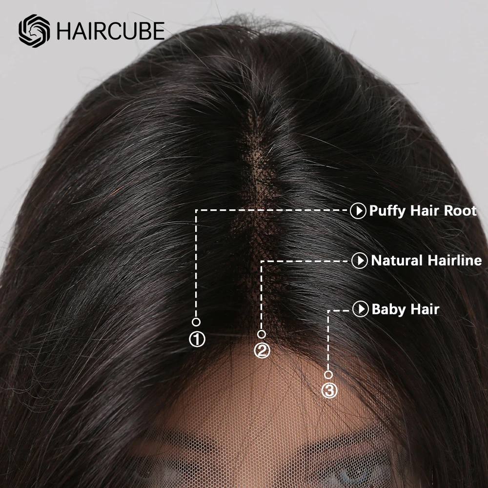 Short Straight Human Hair Wigs Black Bob Transparent Lace Front Wigs for Brazilian Afro Women Pre Plucked Remy Human Hair Wigs