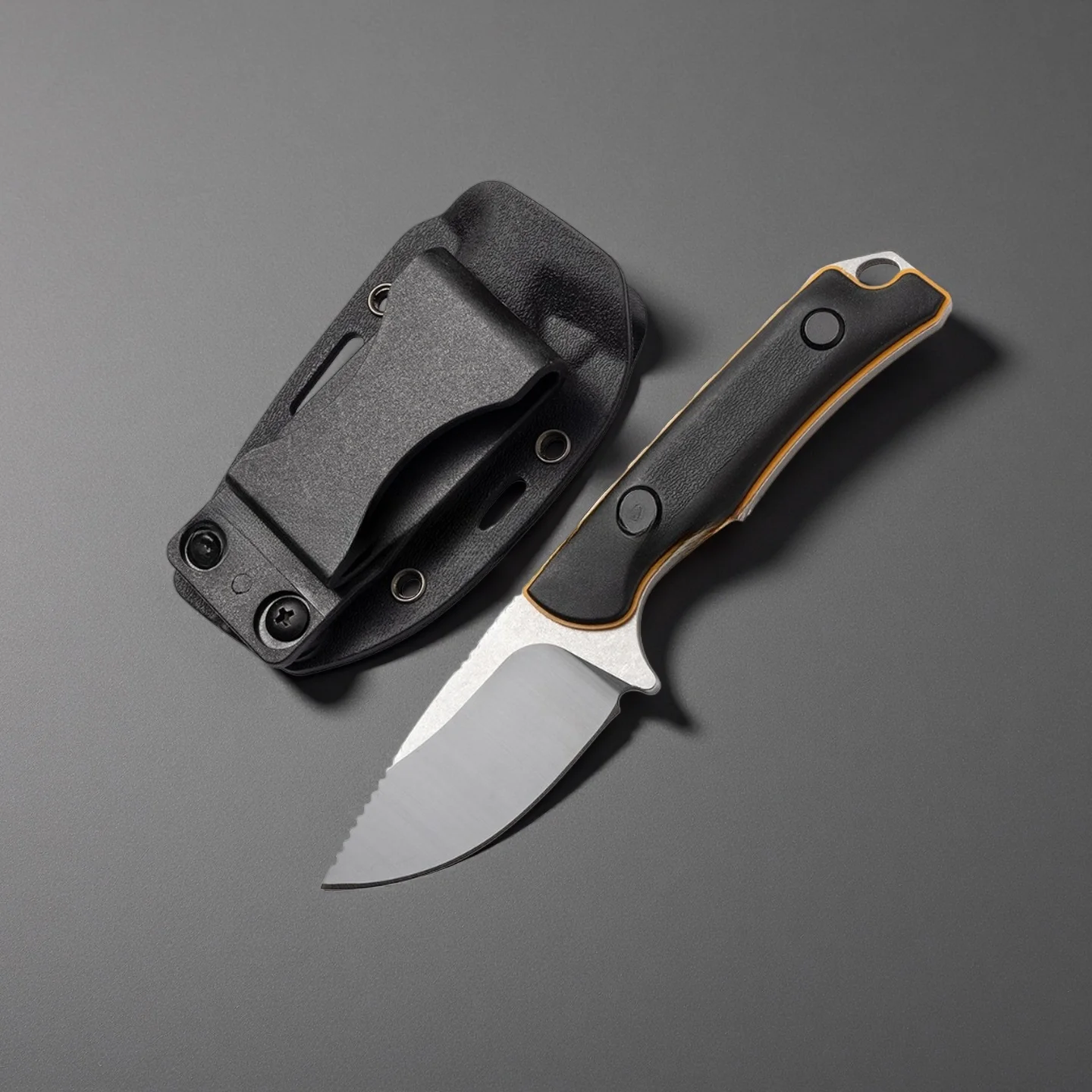Cross-Border Hot Selling Small Straight Knife Survival Outdoor Camping EDC Fishing with Sheath