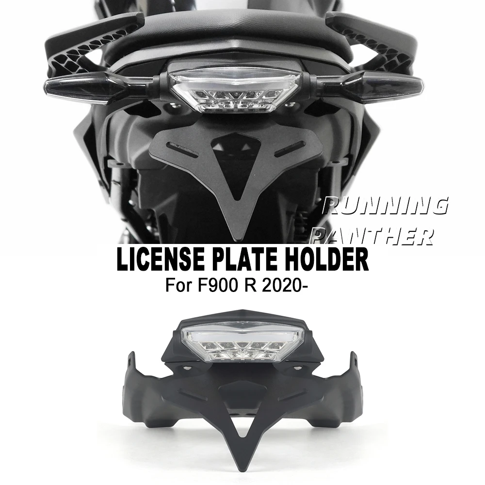 

Motorcycle Rear Short Tail Integrated Light Frame License Plate Rack Tail Frame Bracket For BMW F900 R F900R 2020-