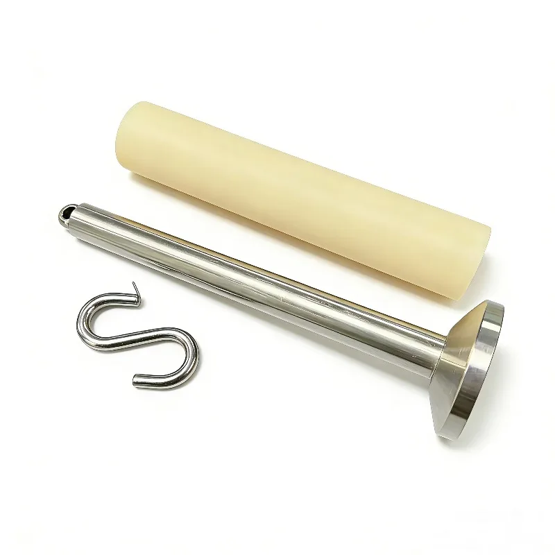 Stainless Steel Dumbbell Support Bar Wrist Strength Training Equipment for Arm Wrestling Forearm Workout