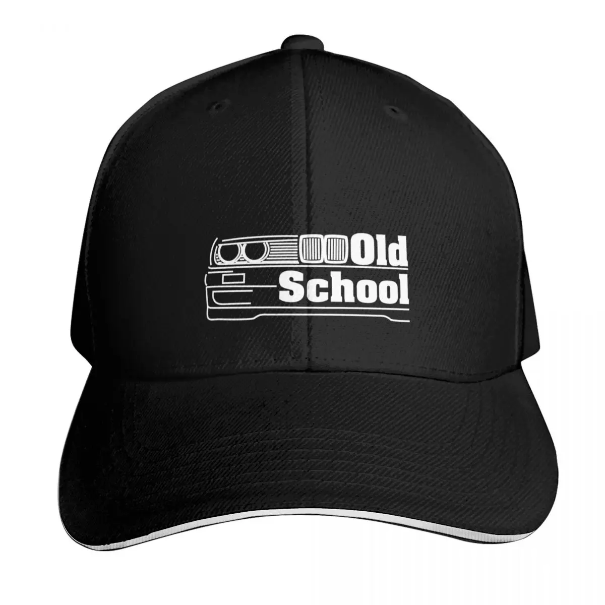 

E30 T-Shirt - White Baseball Cap cute Luxury Cap hats on offer Cosplay For Girls Men's