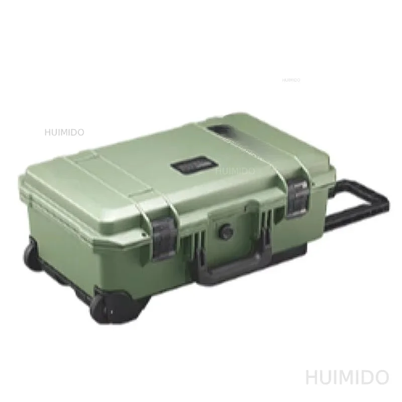 Multifunctional Plastic Tool Box Photographic Equipment Safety Protection Professional Outdoor Carrying Draw-bar Storage Case