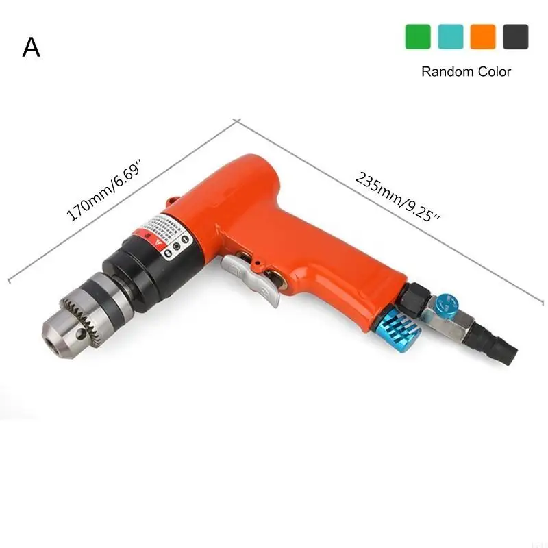 L74C 3/8 "1800 giri/min velocità Drano pneumatico Pneumatico pneumatico Punta riparazione punzonatura.