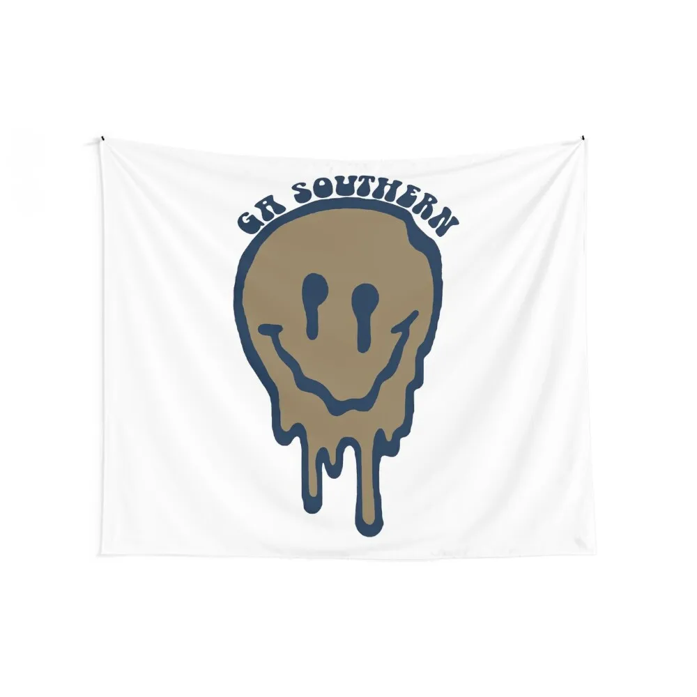 

Georgia Southern University Face Tapestry Decor For Room Decorative Paintings Home Decorations Aesthetic Tapestry