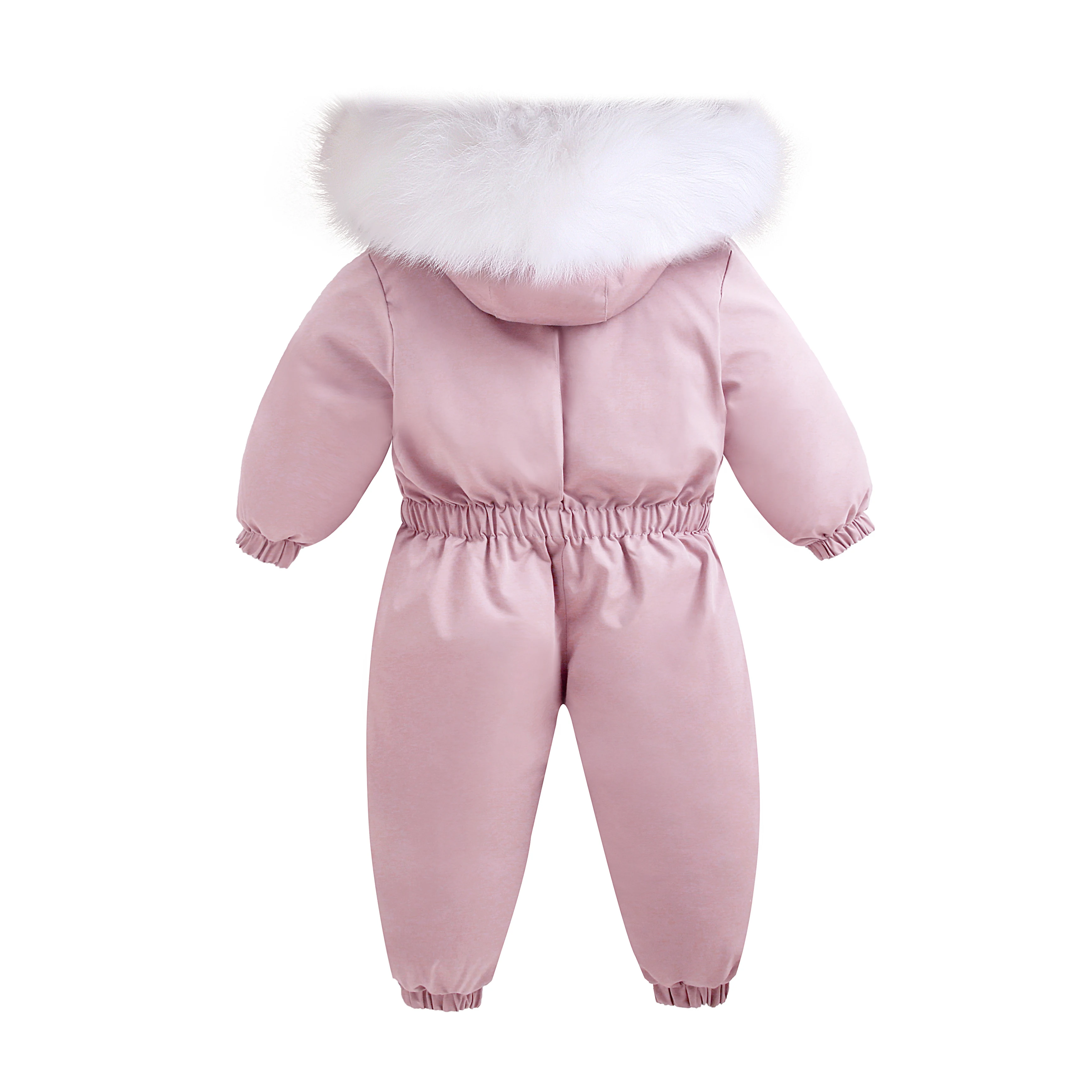 Neue Winter-Babykleidung, dicke warme Overalls, Schneeanzüge für Mädchen und Jungen, Kapuzenjacke, wasserdichte Strampler, Skianzüge, Kinder-Oberbekleidung – Detail 3