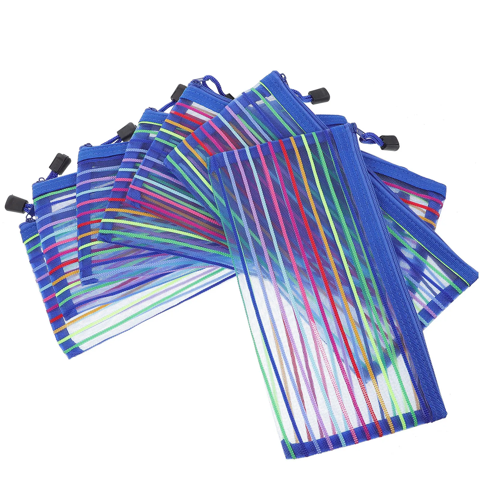 

Набор из 6 органайзеров для квитанций: прочные кошельки на молнии, легкие, с алюминиевым каркасом, безопасные сумки для денег для путешествий, дома и офиса