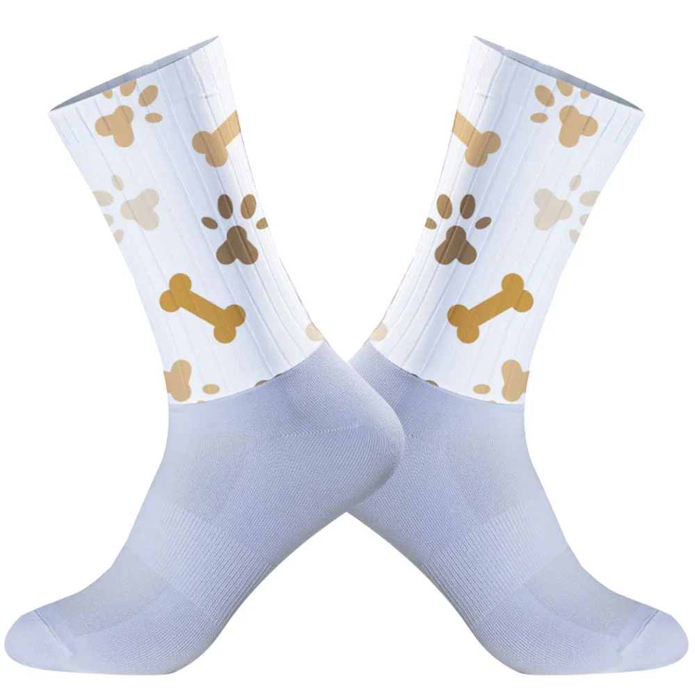 

2025 New Gym cycling socks are designed for non slip, breathable, high elasticity, compression, and spinning bikes