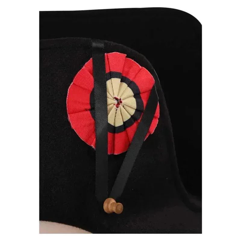 Adulto almirante bícexnio chapéu capitães franceses boné napoleão fantasia cosplay traje acessório halloween carnaval festa adereços presentes