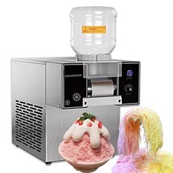 Mvckyi Automatic Korea Milk Snowflake Cream Fine Snow Ice Maker Crusher Ice Machine Bingsu Machine Snow Ice Shaver Machine