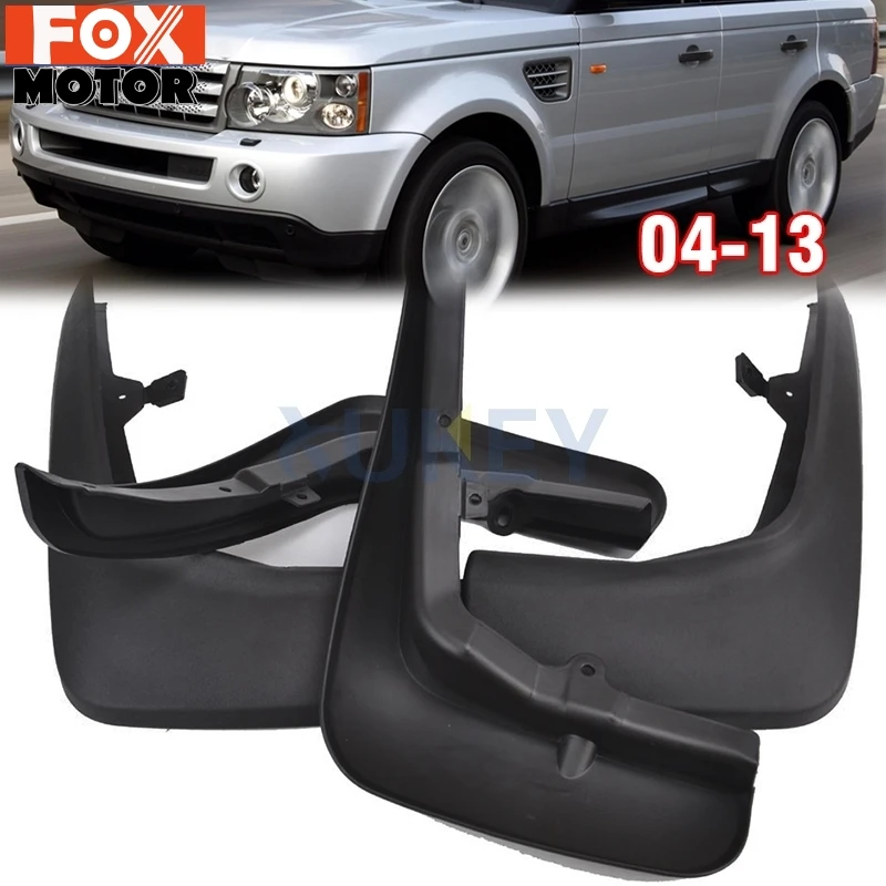 

FRONT&REAR OE STYLED MUD FLAP FLAPS FIT FOR RANGE ROVER SPORT L320 2005-2013 SPLASH GUARDS FENDER CAR ACCESSORIES 2012 2010 2011