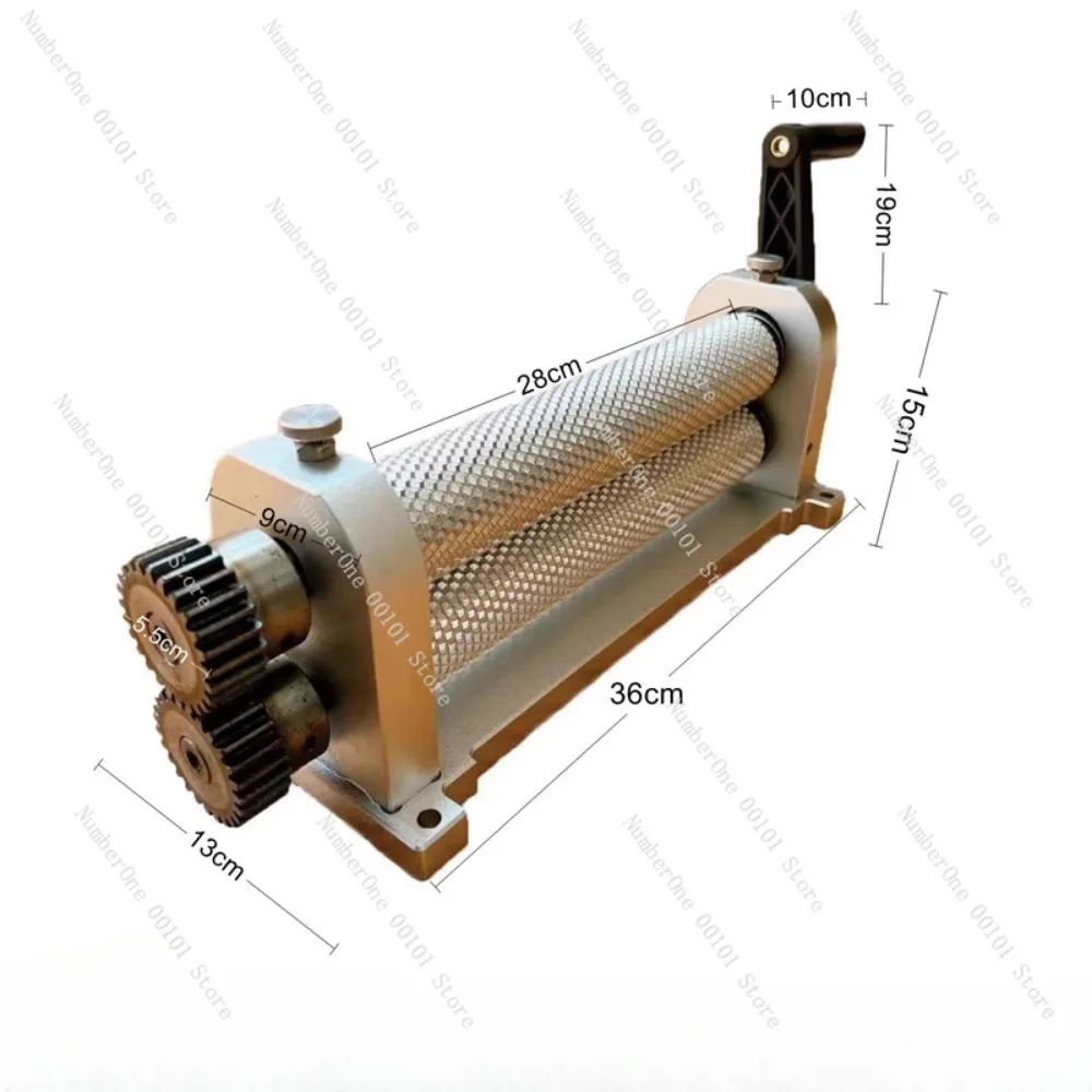 Aluminium Alloy Manual Bee Wax Beeswax Comb Foundation Sheet Roller Machine Beeswax Stamping Machine Beeswax Stamper Equipment