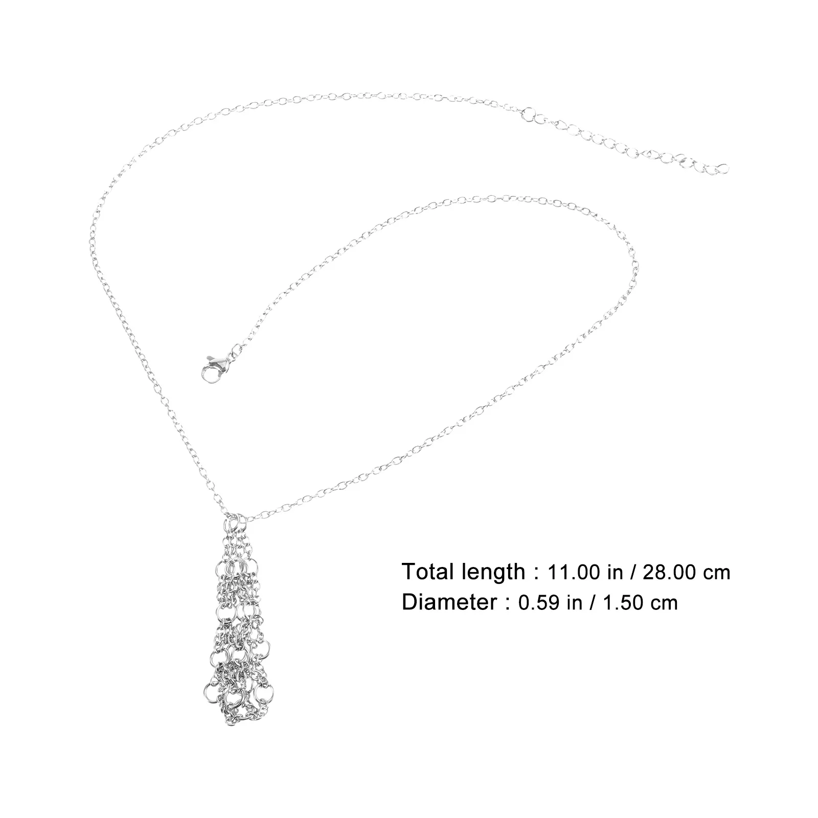 

Metal Crystal Holder Necklace Rope Adjustable For Diy Pendant Decorative Stone Cage Cord Empty Necklace Holder Gift