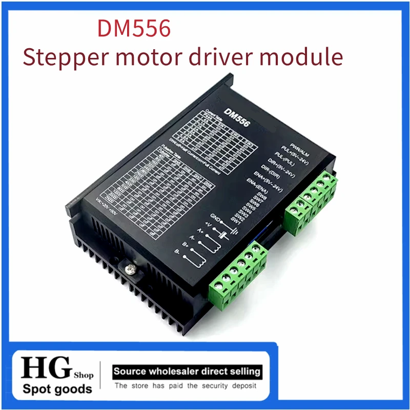 DM556 Digital Stepper motor driver 2 phase 5.6A for 57 86 stepper motor NEMA23 NEMA34 Stepper Motor Controller