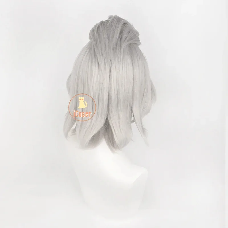 25COSNew Anime Dr. Stone Science Future Dr. Xeno Houston Wingfield Cosplay Wig Scientist Halloween Party for Women Men Carnival