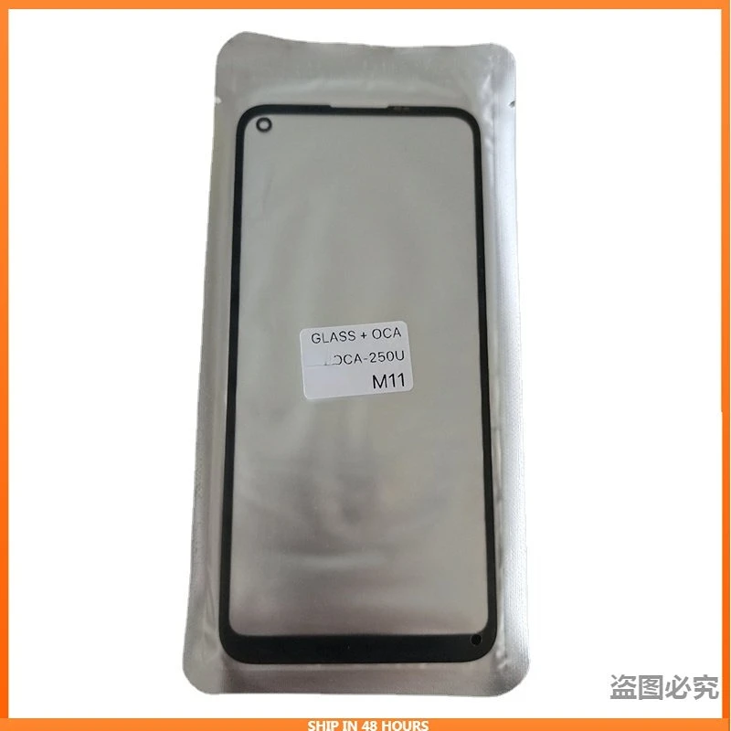 10 шт./партия, переднее стекло + OCA LCD Внешний объектив для Samsung Galaxy M11 M01 Core M31 M51 M21S M31S Сенсорная панель запасные части