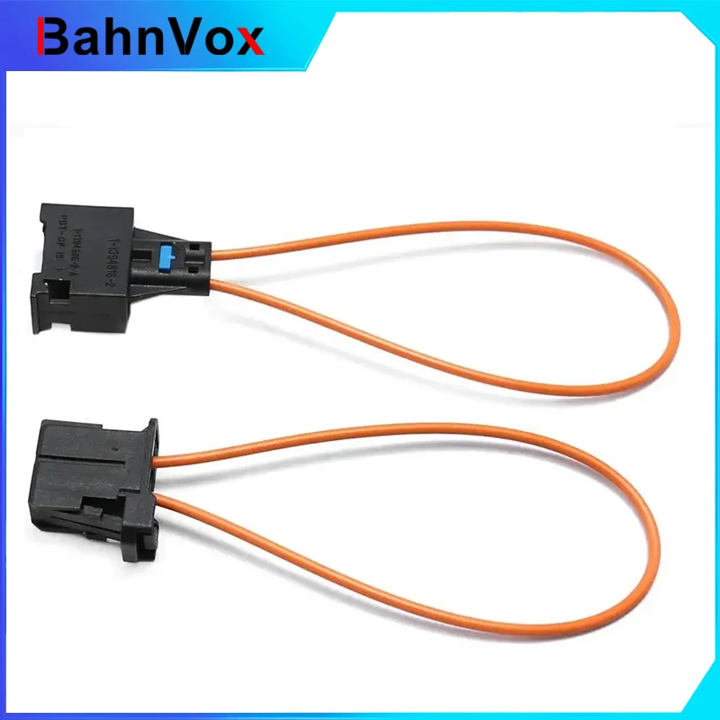 Bahnvox Male&Female Adapter Cable Connector Diagnostic Tool MOST Fiber Optic Loop Bypass Adapter for BMW