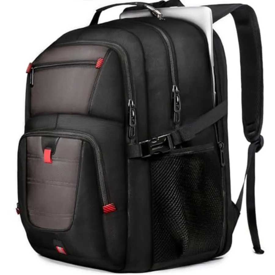 Large Travel Backpack USB Computer Bagpack Fits Inch Laptop Business Backpack for Men TSA Flight Approved Laptop Backpacks